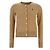 Ralph Lauren Cardigan mit Rundhalsausschnitt und gesticktem Pony-Logo Camel Braun