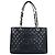 Chanel Borsa a patta Grand Shopping Tool Medium Nero Argento