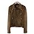 Giacca Biker in Camoscio Prada Marrone