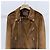 Giacca Biker in Camoscio Prada Marrone - vista 2
