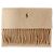 Ralph Lauren Sciarpa in lana con ricamo pony Camel Marrone