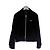 Prada Velours-Denim-Bomberjacke Schwarz