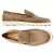 Tod's Mocassini Penny Loafers in Camoscio Beige Marrone