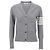 Thom Browne V-Ausschnitt Cardigan aus Milano-Strick aus Wolle Braun