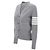 Thom Browne V-Ausschnitt Cardigan aus Milano-Strick aus Wolle Braun - Ansicht 4