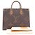 Louis Vuitton Borsa Tote e a tracolla OnTheGo MM in Monogram Canvas Multicolore - vista 10