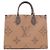 Louis Vuitton Borsa Tote e a tracolla OnTheGo MM in Monogram Canvas Multicolore - vista 3