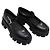 Prada Monolith Mary Jane in pelle spazzolata Nero