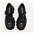 Prada Monolith Mary Jane in pelle spazzolata Nero - vista 5