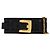 Balmain Clutch Anthem in vitello Nero