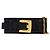 Balmain Clutch Anthem in vitello Nero - vista 3