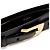 Balmain Clutch Anthem in vitello Nero - vista 6