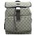 Gucci Supreme Canvas Rucksack Braun