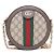 Gucci Borsa a tracolla e spalla Mini GG Round Chain Marrone
