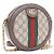 Gucci Borsa a tracolla e spalla Mini GG Round Chain Marrone - vista 2