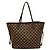 Borsa Tote Louis Vuitton Damier Neverfull MM Damier ebene