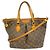 Borsa Louis Vuitton Monogram Palermo PM Marrone