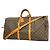 Louis Vuitton Boston Monogram Keepall Bandoulière 60 Marrone