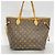 Sac cabas Louis Vuitton Monogram Neverfull MM Marron - vue 11