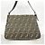 Borsa a secchiello Fendi Zucca Mamma in nylon e canvas Marrone - vista 11