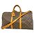 Louis Vuitton Brown Boston Monogram Keepall Bandoulière 60 Marrone