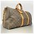 Louis Vuitton Brown Boston Monogram Keepall Bandoulière 60 Marrone - vista 2