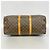 Louis Vuitton Brown Boston Monogram Keepall Bandoulière 60 Marrone - vista 3