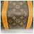 Louis Vuitton Brown Boston Monogram Keepall Bandoulière 60 Marrone - vista 9