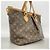 Borsa Louis Vuitton Monogram Palermo PM Marrone - vista 2