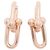 Orecchini a lobo Tiffany & Co. in oro rosa 18K
