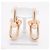 Orecchini a lobo Tiffany & Co. in oro rosa 18K - vista 2