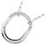 Collana Tiffany & Co. Lock Small Half-Diamond
