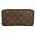 Louis Vuitton Monogram Zippy Wallet M60017 Marrone