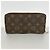 Louis Vuitton Monogram Zippy Wallet M60017 Marrone - vista 8