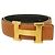 Hermès Cinturón Hermes Constance Negro Dorado
