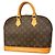 Borsa Louis Vuitton Alma Monogram Marrone