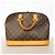 Borsa Louis Vuitton Alma Monogram Marrone - vista 10