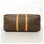 Louis Vuitton Brown Boston Monogram Keepall Bandoulière 55 Marrone - vista 3
