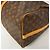 Louis Vuitton Brown Boston Monogram Keepall Bandoulière 55 Marrone - vista 6