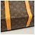 Louis Vuitton Brown Boston Monogram Keepall Bandoulière 55 Marrone - vista 7