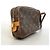 Borsa a tracolla Louis Vuitton Monogram Pochette Marly Bandoulière Marrone - vista 2