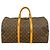 Borsa Boston Louis Vuitton Monogram Keepall 50 Marrone