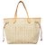 Borsa Tote Louis Vuitton Monogram Neverfull MM Beige - vista 12