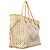 Borsa Tote Louis Vuitton Monogram Neverfull MM Beige - vista 2