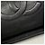 Borsa Tote Chanel in pelle d'agnello nera Nero - vista 11