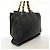 Borsa Tote Chanel in pelle d'agnello nera Nero - vista 2