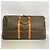 Borsa Louis Vuitton Boston Monogram Keepall 55 Marrone - vista 12