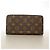 Cartera Zippy Monogram Louis Vuitton Castaño - vista 8