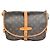 Louis Vuitton Saumur Monogram 30 Marrone - vista 2
