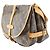 Louis Vuitton Saumur Monogram 30 Marrone - vista 4